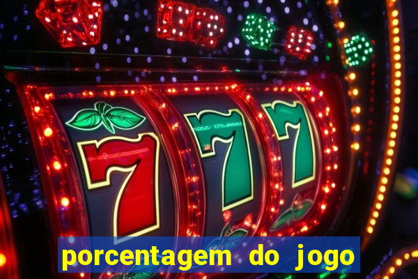 porcentagem do jogo fortune tiger